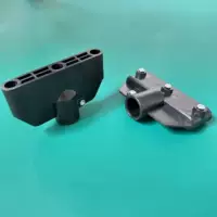 Пластиковая круглая головка телескопическая штанга пластиковые аксессуары двойной кронштейн многоловоченный преобразователь оптом