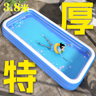 Extra Large Children's Swimming Pool Inflatable Swimming Pool Family Baby Swimming Pool Adult Home Thickened Extra Large Paddling Pool