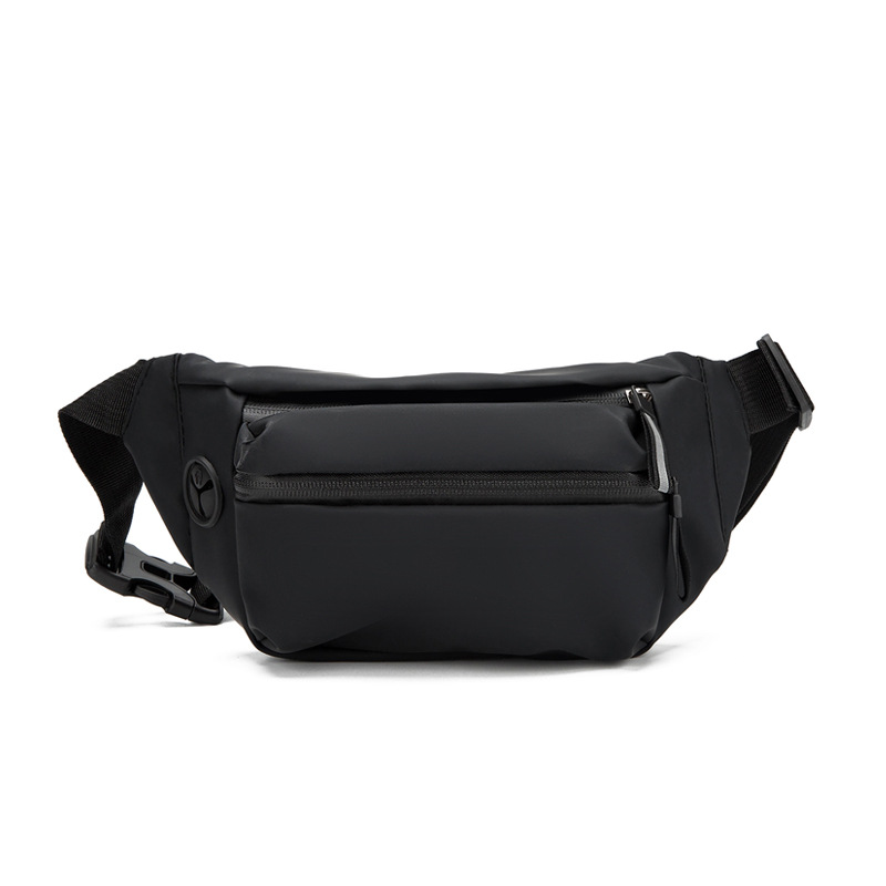 Bolso de la cintura de los hombres bolso de hombro delantero de estilo simple de moda bolso de hombro trasero fábrica a largo plazo bolsa de pecho de gran suministro fabricante