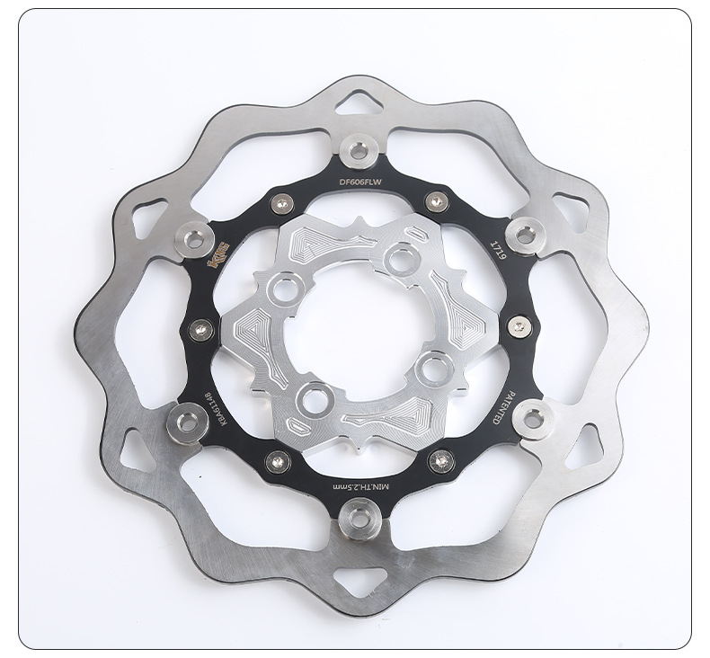 260MM true floating three-ring brake disc, suitable for BEAT, MIO, and VARIO motorcycles in Southeast Asia, GALFERI accessories