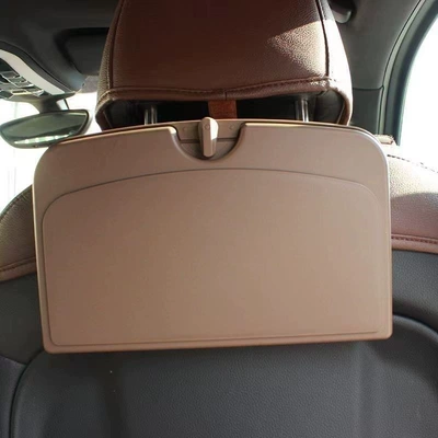 Foldable car seat back table, multifunctional small dining table for the rear seat of the car