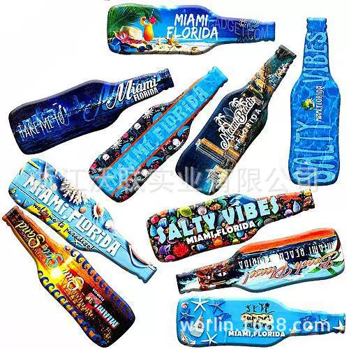 旅游纪念品 金属冰箱贴 软磁 新加坡 加拿大 美国冰箱贴 欧洲外贸