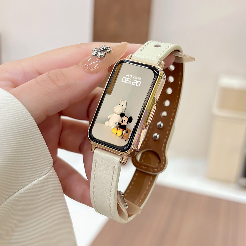 Smart Bracelet Women's Bluetooth Message Reminder Payment Sports Watch 9Pro Fashionable Rectangular Multi-Functional Birthday Gift