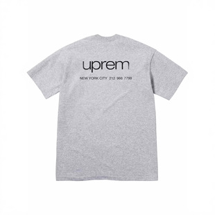 FW23  NYC TEE �T����Ϣ �~�s����Logo��ĸ�A�I����T�������