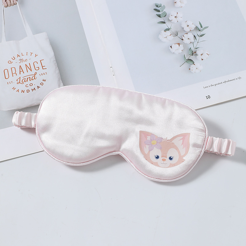 新しい両面模擬シルク遮光睡眠アイマスク女性用かわいい漫画ストラップ子供用睡眠アイマスク在庫あり|undefined