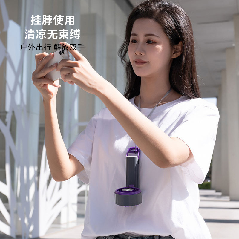 2025 新しいハンドヘルド小型ファンポータブル USB 充電折りたたみデスクトップ屋外ミニファン大風量|undefined