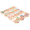 Three dimensional wooden brainteaser Montessori, toy for early age, cognitive constructor, in 3d format, early education