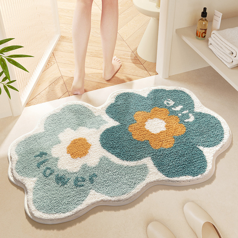 Piccolo tappeto da bagno antiscivolo assorbente per la casa_voghion.com