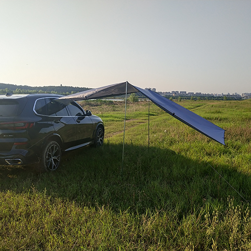 Factory direct supply car awning side awning outdoor camping car tail tent suv car side tent side tent canopy