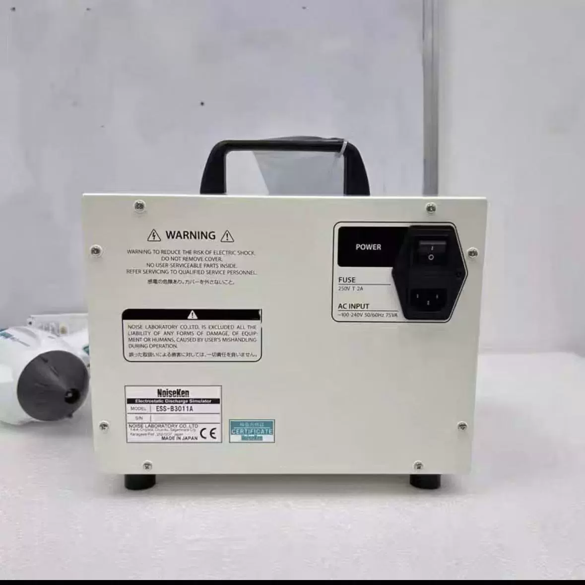 Аренда Продажа Переработка NoiseKen ESS-2001 ESS-2002EX Симулятор электростатического разряда