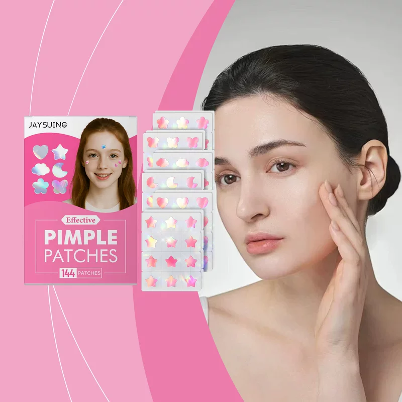JAYSUING Fuchsia soft medical acne patch for face