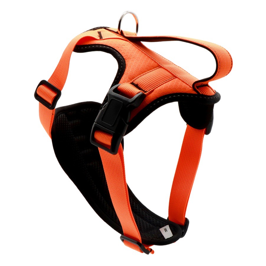 Fábrica en stock al por mayor Amazon Chaleco de perro correa de pecho para mascotas reflexivo a prueba de explosiones fútbol rejilla perro pecho espalda