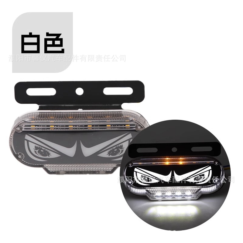 New 24V Truck Angel Devil Eye Waterproof Led Super Bright Strip Turn Signal Side Lights