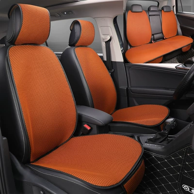 Four Seasons Pad, Suitable for Buick Excelle, Regal - orange-seven-piece-set-with-hat-general