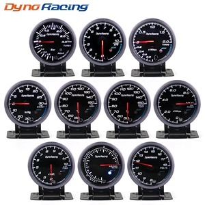 Dyno race 60mm pointer tachometer/Turbo gauge/water temperature/oil temperature/oil pressure/voltage