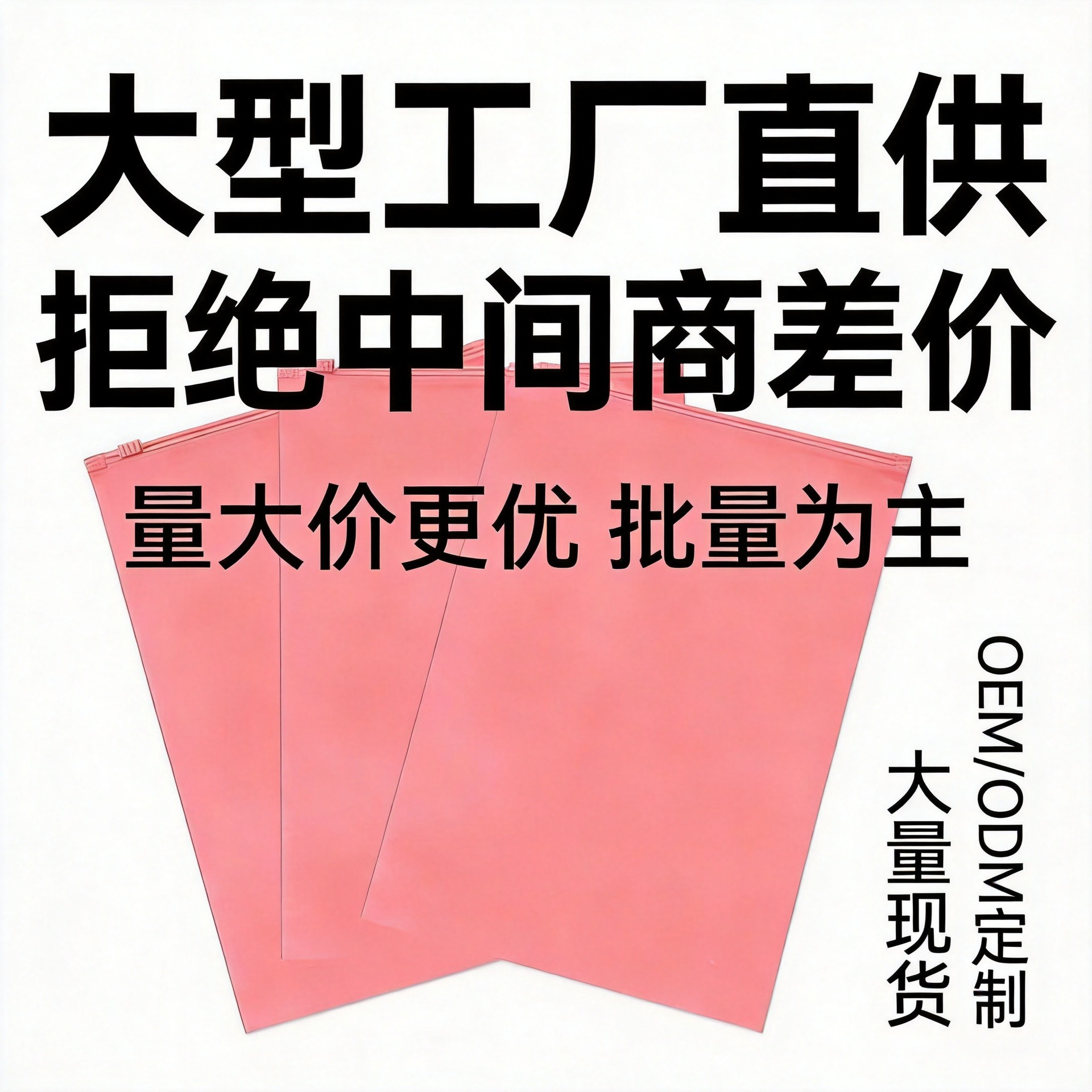 定制哑光膜防水防尘防潮服饰数据线礼盒快递打包信封袋加厚气泡袋