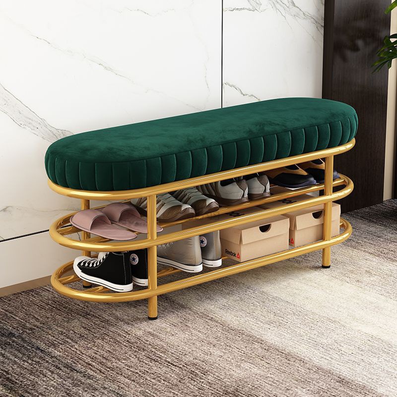 3L Nordic light luxury shoe changing stool shoe cabinet door storage soft bag seat cushion home shoe rack wearing shoe bench strip