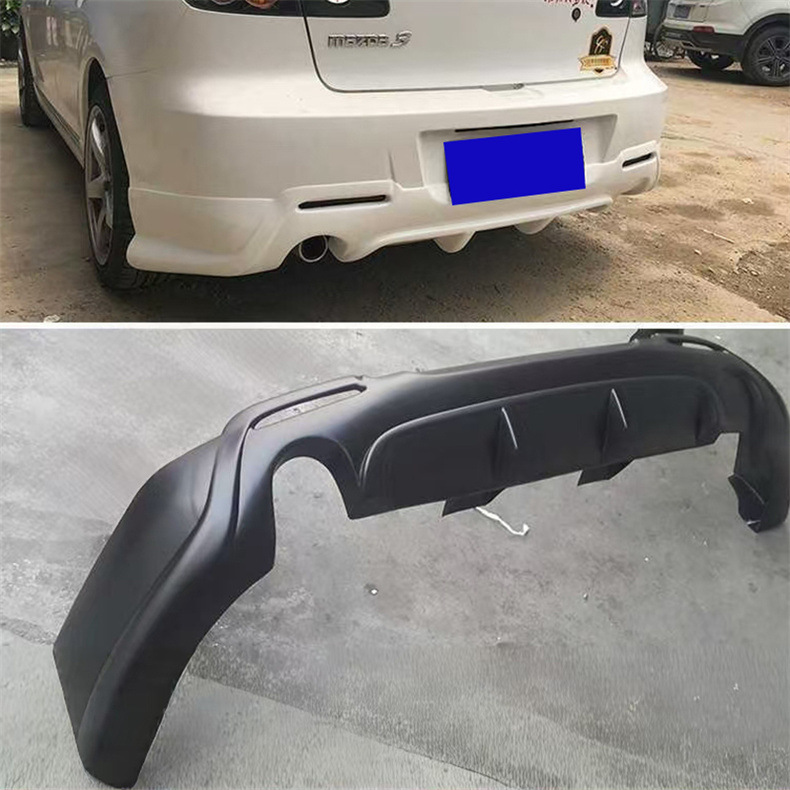 Suitable for Mazda 3 Small Body Kit Modification, 2010-2014 Mazda 3 Large Body Kit M3 Front Lip, Side Skirts, Rear Lip, Rear Wing