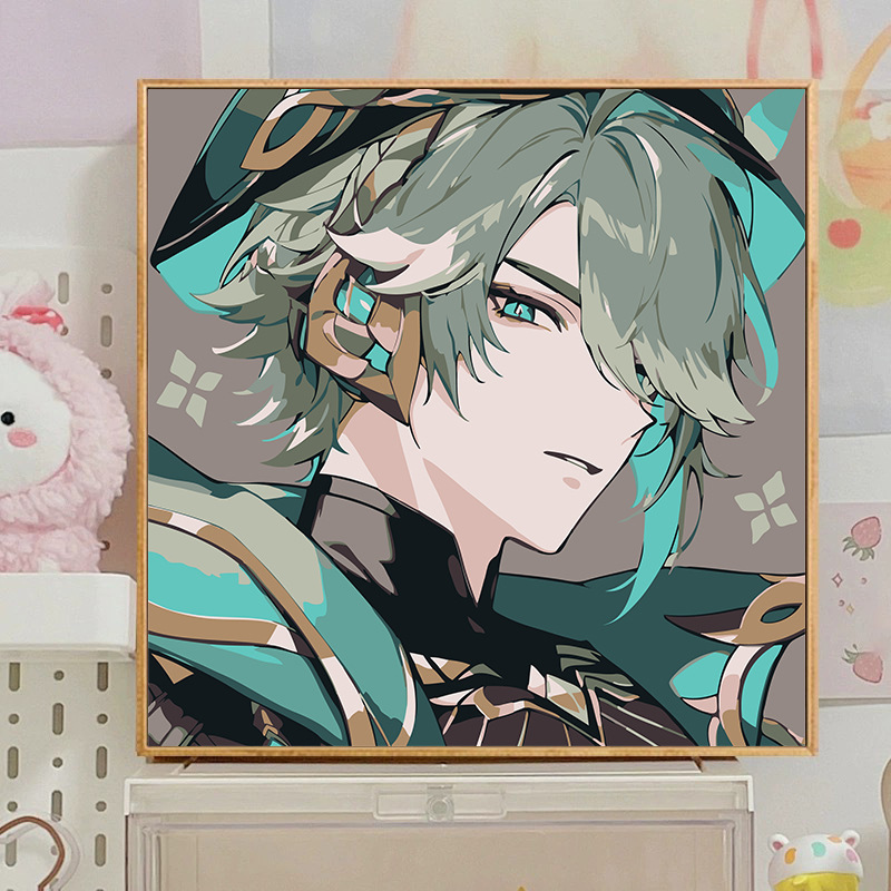 ズートピア diy デジタル油絵手描き着色ジュディニック周辺アクリル油絵メーカー卸売|undefined