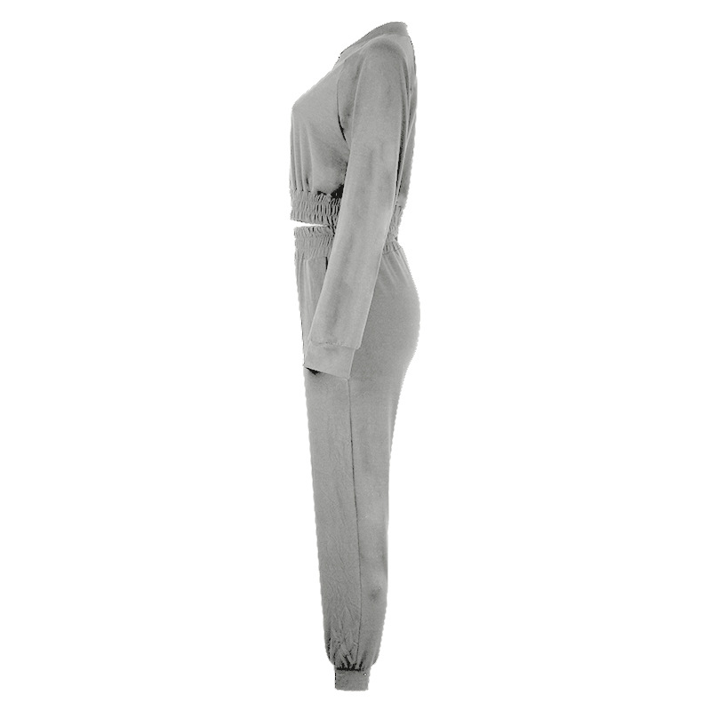 long-sleeved zipper casual home service suit  NSZH37429