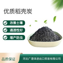 厂家批发稻壳灰草木灰颗粒 多肉栽培基质园艺种植 碳化稻壳稻壳炭