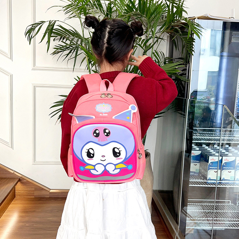 Bolsa infantil preescolar respirada de dibujos animados para niños pequeños bolsas escolares de jardín de infantes nuevas bolsas de niñas pequeñas de clase media y grande