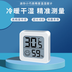 新型電子デジタル温度計ペット湿度計車載水族温度計ミニ電子温湿度計