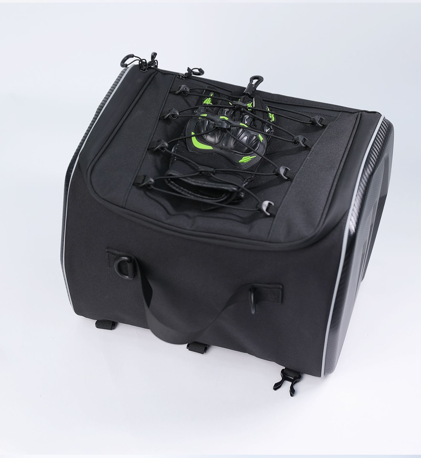 New Model Helmet Bag for Scooters and Universal Motorcycles, Front and Rear Dual-Use Motorcycle Riding Bag, Full Helmet Tail Box Bag