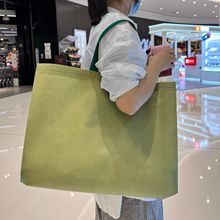 定做覆膜无纺布手提袋定制服装店袋子装衣服的塑料环保购物礼品袋