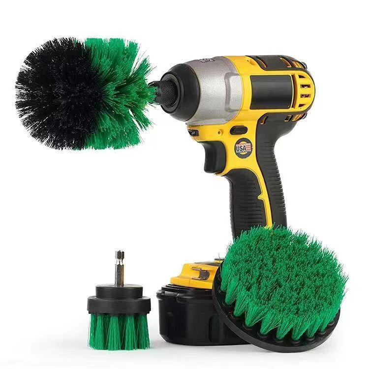 Electric Household Brush Head Multifunctional Electric Drill Kitchen Soft Bristle Cleaning Brush Tile Bathroom Polishing Brush Head