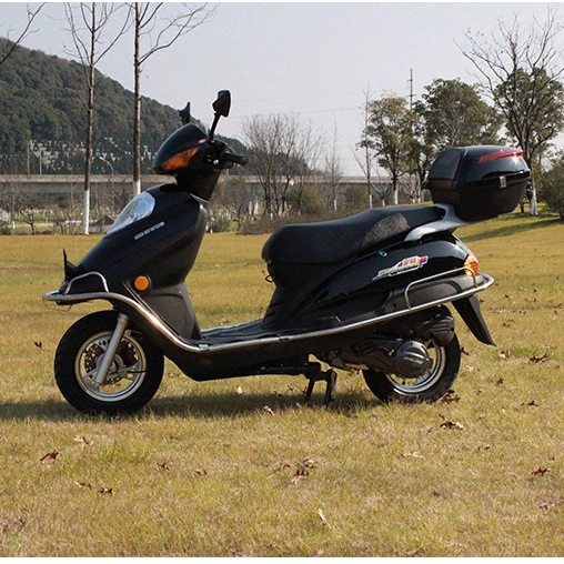 Яркий мотоцикл Yu Diamond 125cc, подножка для ног, мотоцикл на топливе, помощь для машины, мужчины и женщины, дождь, педали