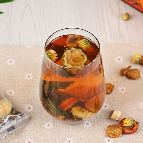 Qiaoyuntang Burdock Sanping Tea 120g/10 sachets boxed Burdock Sanping Scented Tea Burdock Sanping Tea Maca