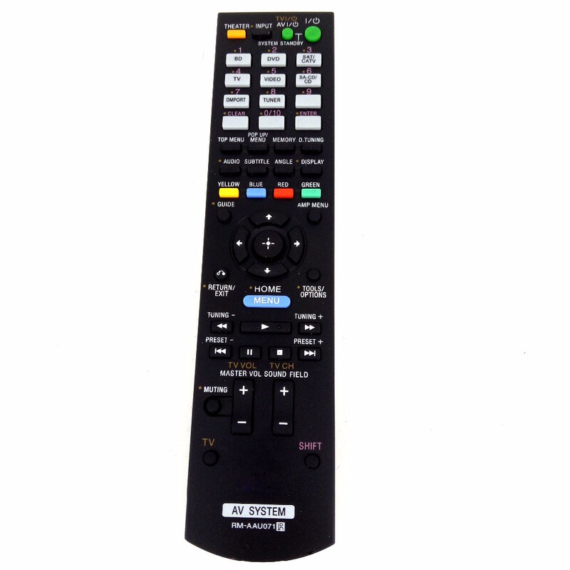 RM-AAU071 is suitable for Sony soundbar home theater system remote control RM-AAU071 is suitable for Sony soundbar home theater system remote control