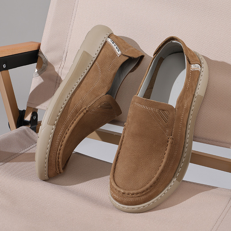 Yellow brown (first layer of cowhide)