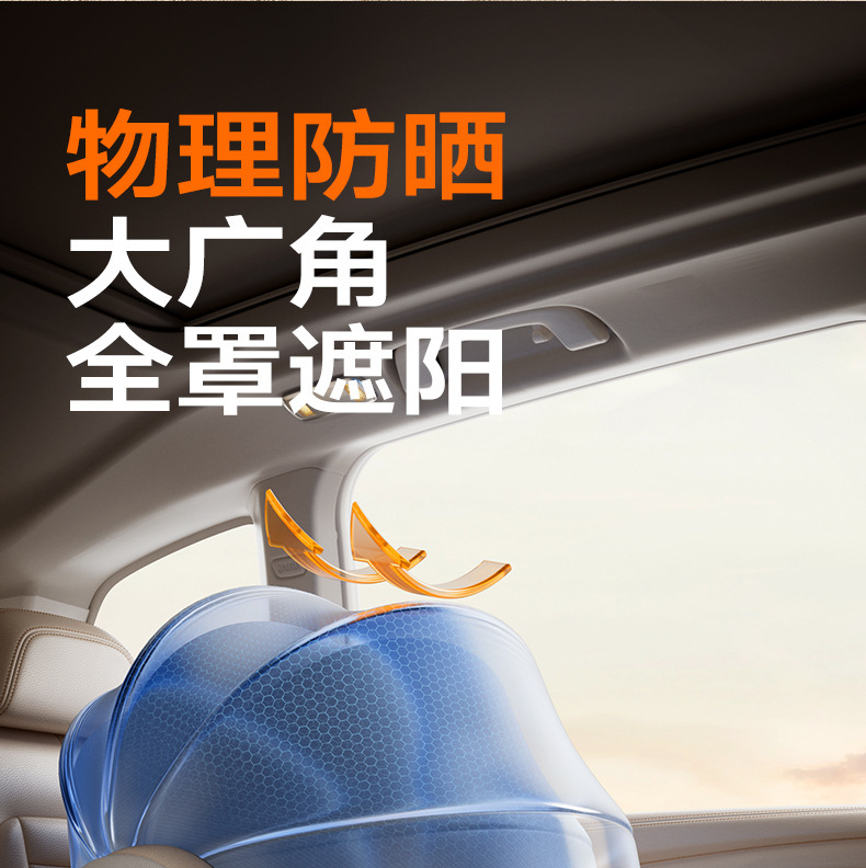 Heekin Smart Ventilation Car Child Safety Seat for Infants and Babies, Suitable for Ages 0 to 12, with Reclining Feature