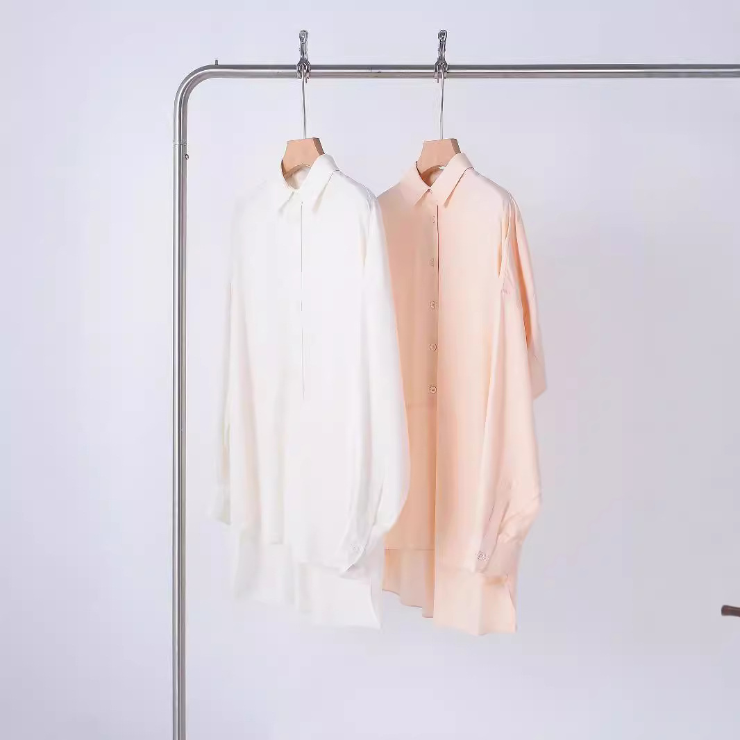 Autumn smooth silk long long-sleeve