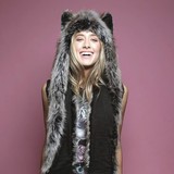 Бархатная мультяшная шапка, шарф, перчатки, европейский стиль