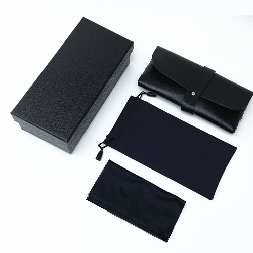 Goggles, high-end, premium, eyeglass cases, eyeglass pouches, polarized test cards, eyeglass screws, and screwdrivers.