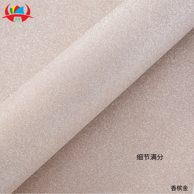 Papel con purpurina de 250g en stock, papel de aluminio plateado brillante, base de purpurina acrílica, papel especial de nuevo material con acabado cepillado plateado