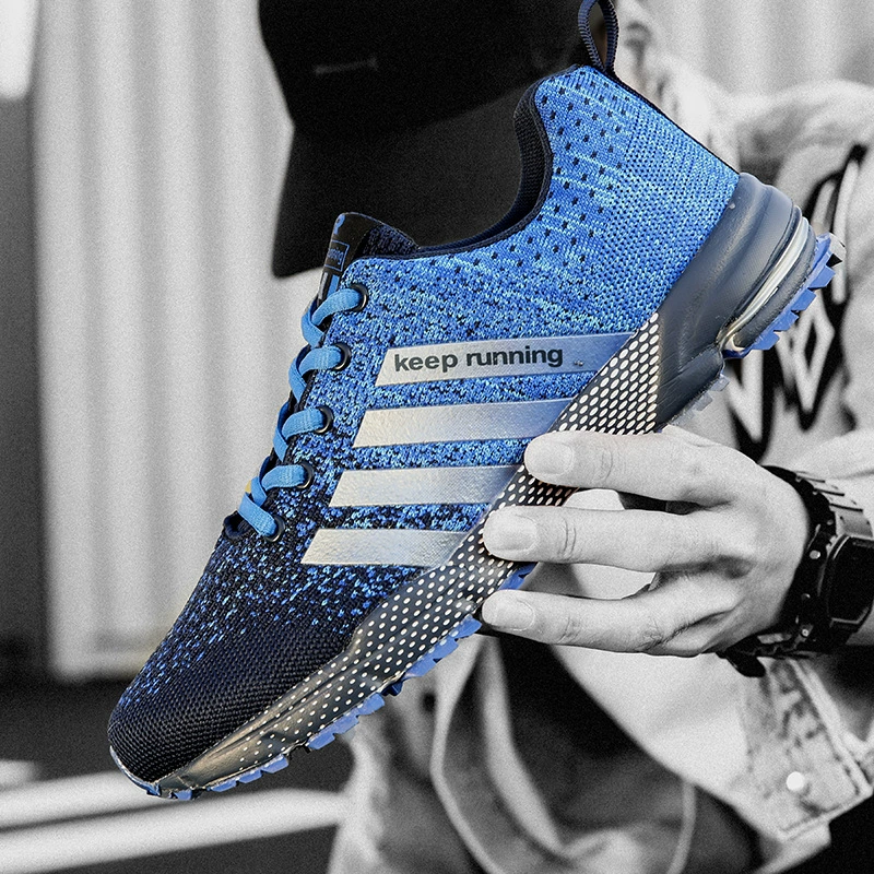Новые мужские кроссовки для бега на открытом воздухе, легкие универсальные дышащие сетчатые туфли, мужская повседневная обувь, спортивная обувь Quanzhou