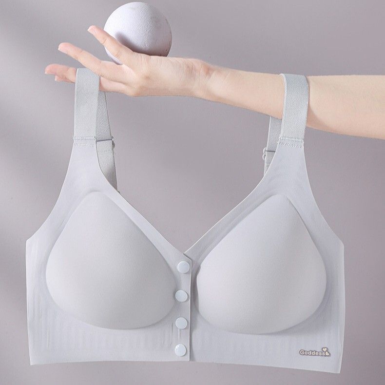 Large Size Foreign Trade Vest-Style Plastic Front-Clasp Maternity Nursing Bra for Women, Seamless Thin Fixed Cup Soft Support Bra Large Size Foreign Trade Vest-Style Plastic Front-Clasp Maternity Nursing Bra for Women, Seamless Thin Fixed Cup Soft Support Bra