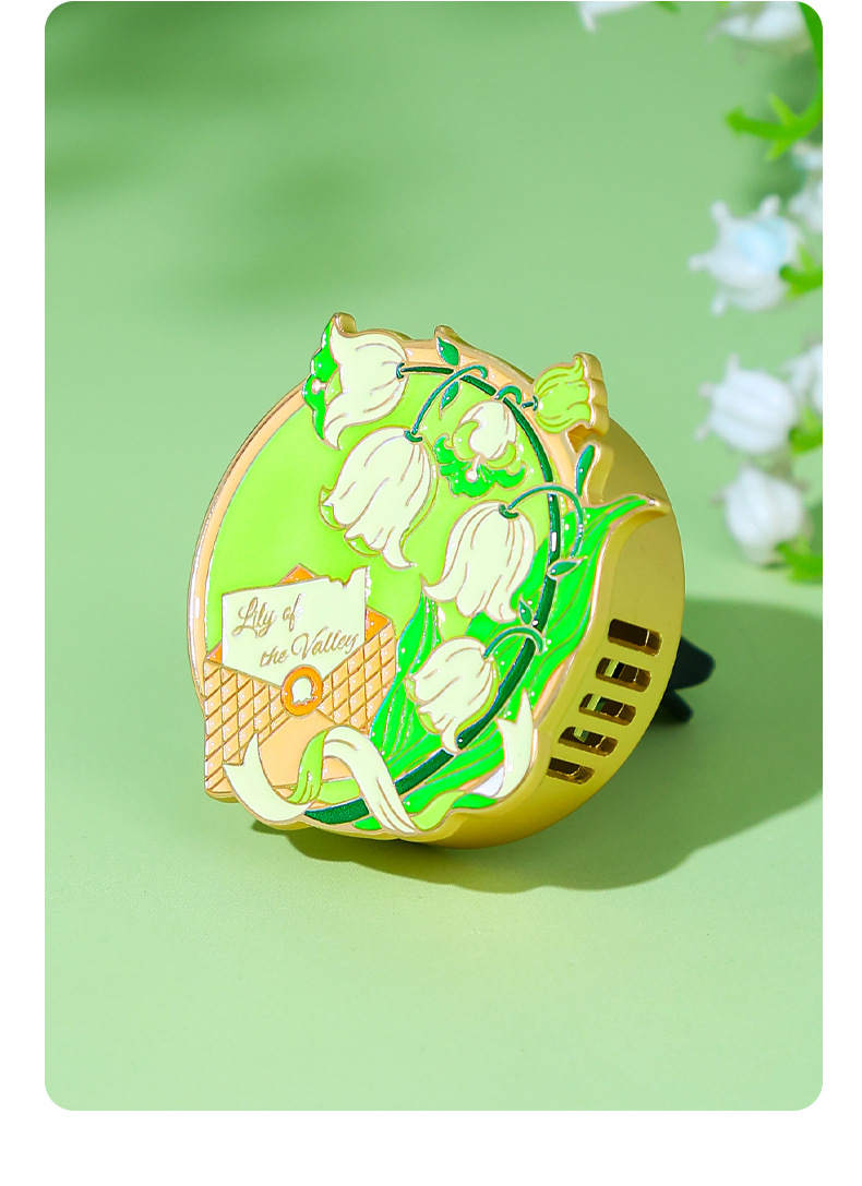 Lily Story Car Fragrance New Release: Forbidden City Collaboration Solid Car Fragrance Vent Diffuser