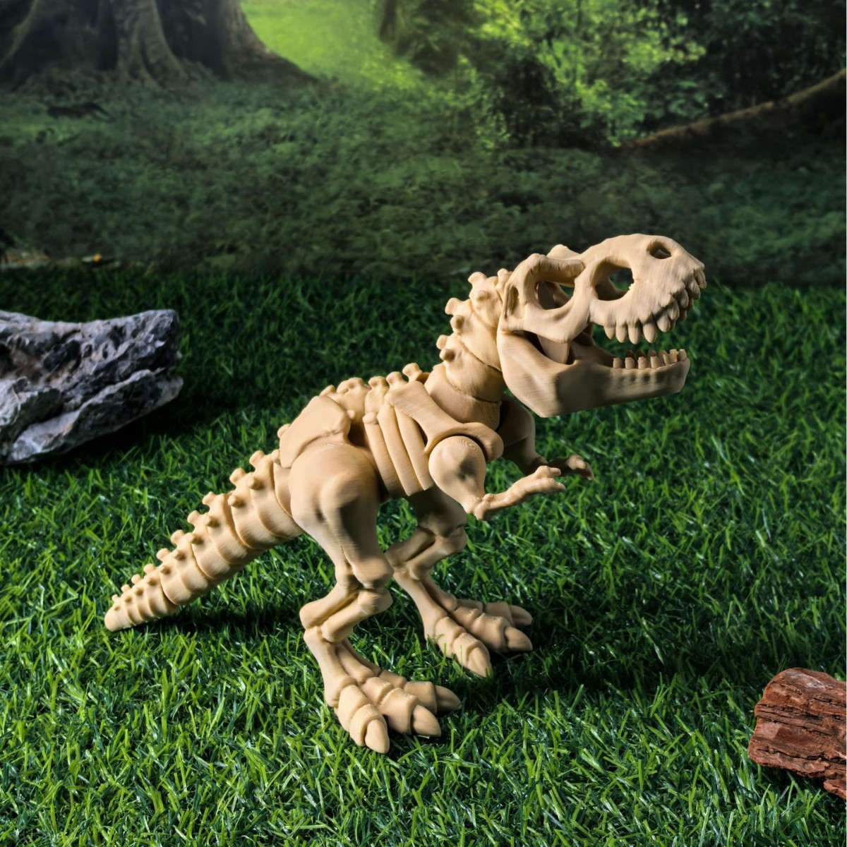 티라노사우루스 렉스 - 클래식 화석 색상