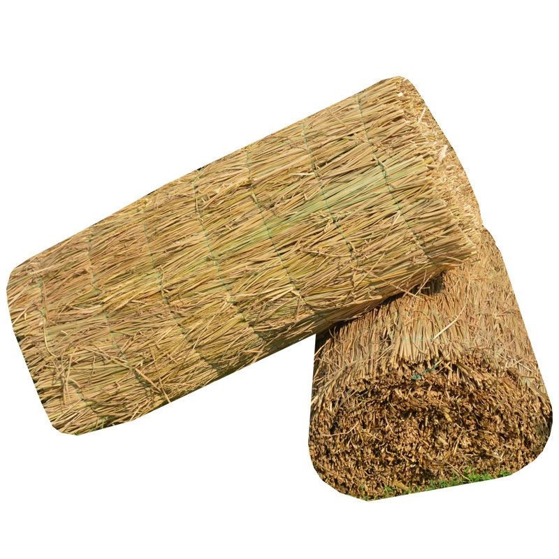 稻草帘子大棚加厚草帘道路防冻防滑草垫混凝土保温防冻寒保暖草袋