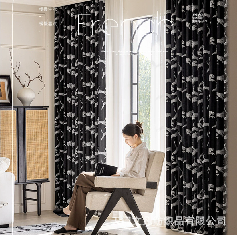Platinum retro villa, textile cloth, European style, American style, increased thickness