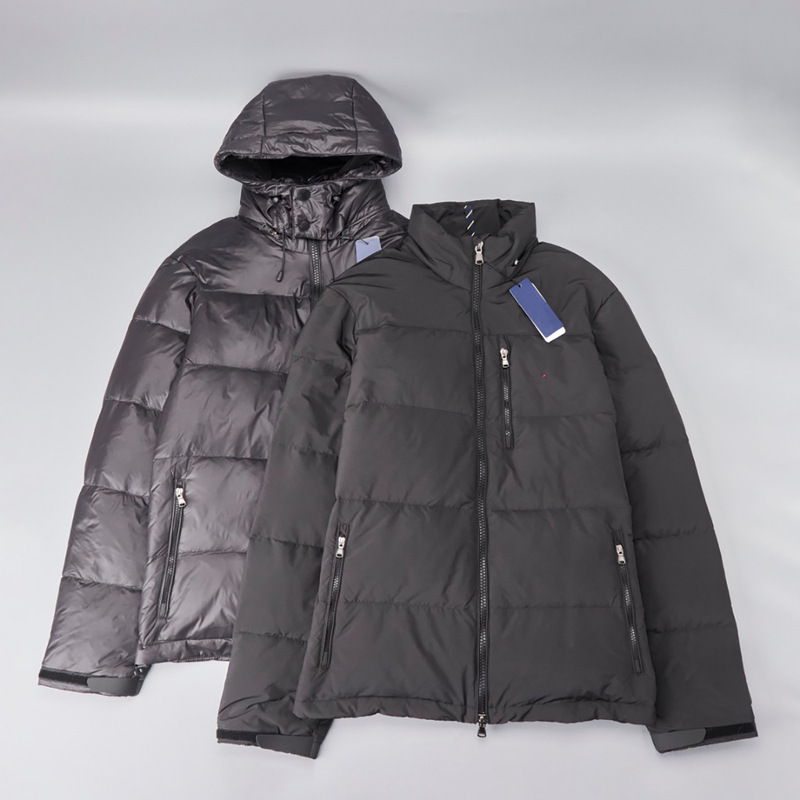 2025 New down Jacket Detachable Hood down Jacket Windproof and Waterproof