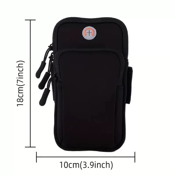 Factory New Sports Arm Bag, Ultra-Light and Portable, Unisex Waterproof Mobile Phone Storage Bag, Oxford Cloth Arm Strap Bag
