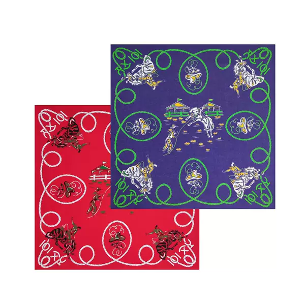 Cotton digital print square scarf, hip-hop street dance outdoor cycling headscarf, decorative face scarf and neck scarf