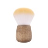 Single Brushes Loose brush with wooden handle Brush mushrooms Round Kabuki brush Toiletries wholesale