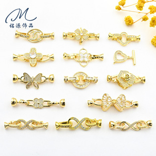 18k����ʯO��8�ֿ�õ�廨���Ŀ�ë����B����β���^diy�Ʒ���